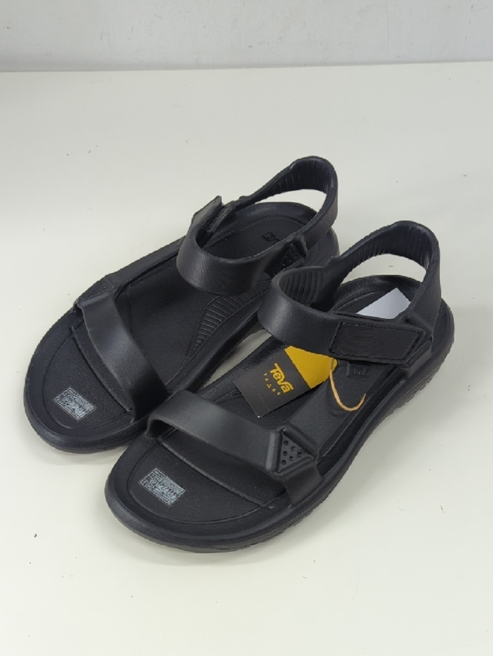 New Teva Kids' Hurricane Drift Sandals in Black Size 3